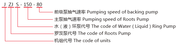 JZJS水环(2KV)罗茨机组型号